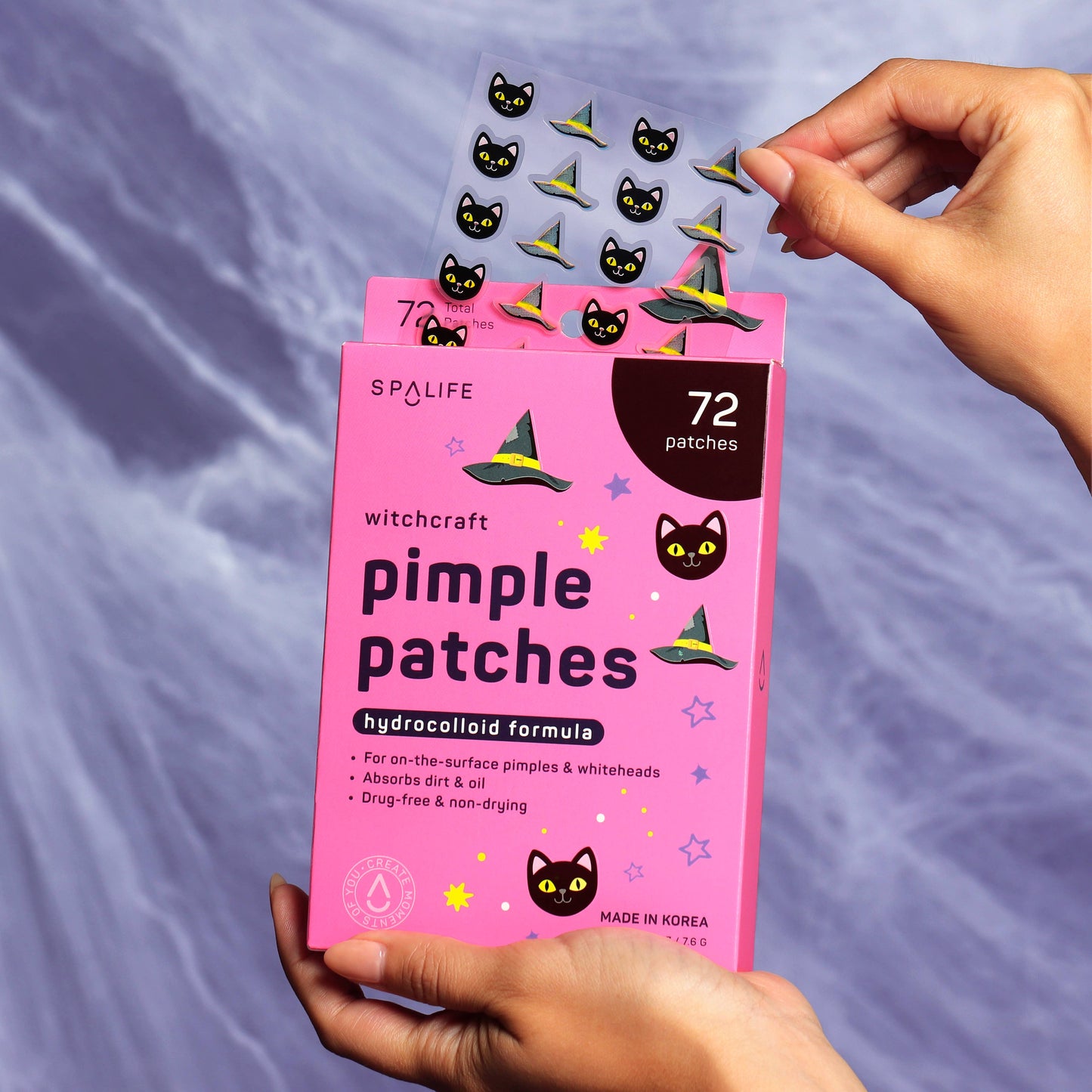 Witchcraft Halloween Hydrocolloid Pimple Patches