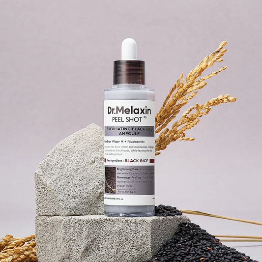 Dr. Melaxin Peel Shot Exfoliant Black Rice Ampoule