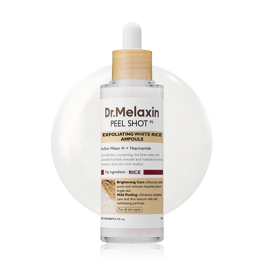 Dr Melaxin Peel Shot Exfoliant Rice Ampoule