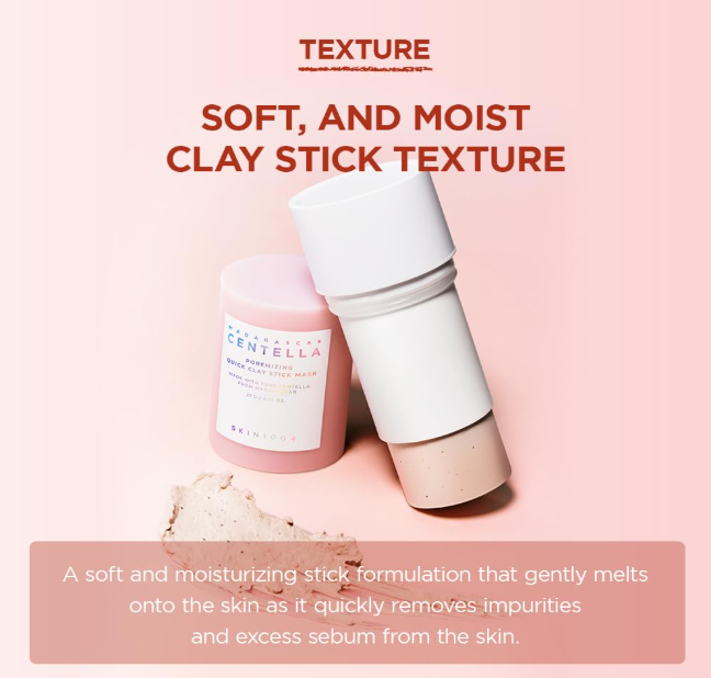 SKIN 1004 Poremizing Quick Sebum Soaking Clay Stick Mask