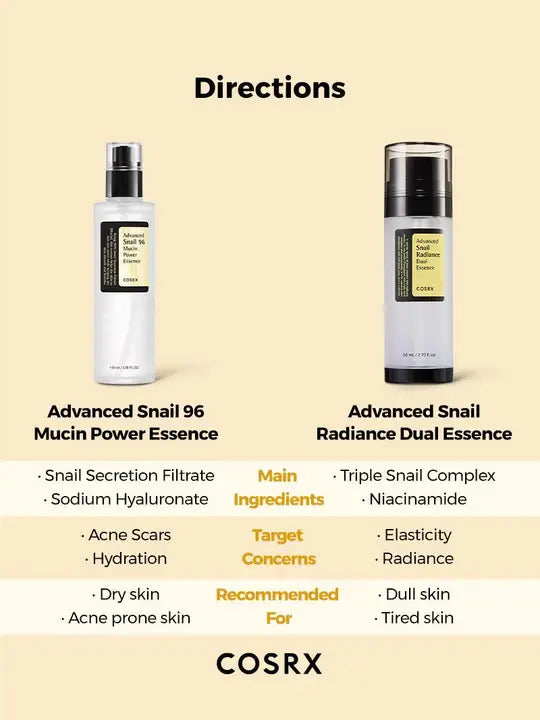 COSRX  Advanced Snail Radiance Dual Essence
