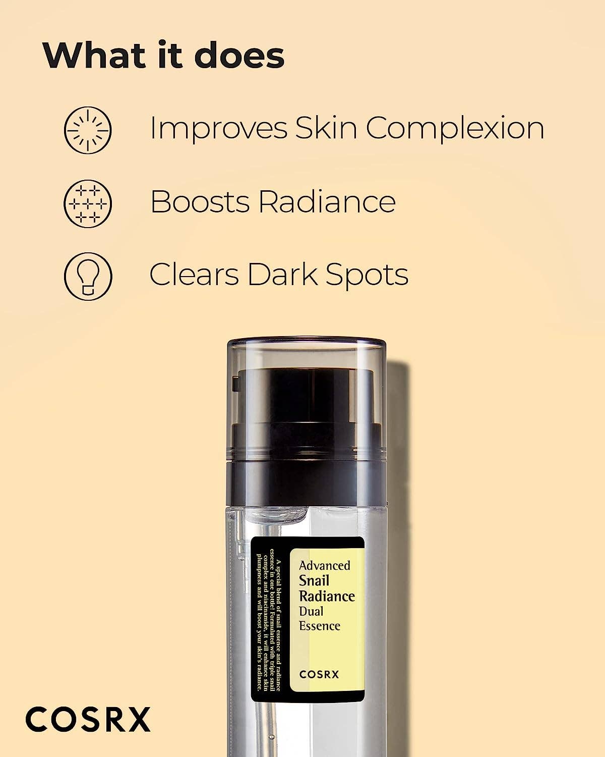 COSRX  Advanced Snail Radiance Dual Essence
