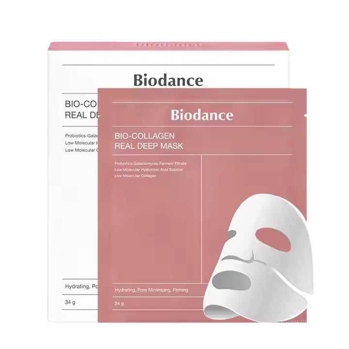Bio Collagen Real Deep Mask - Pack of 4