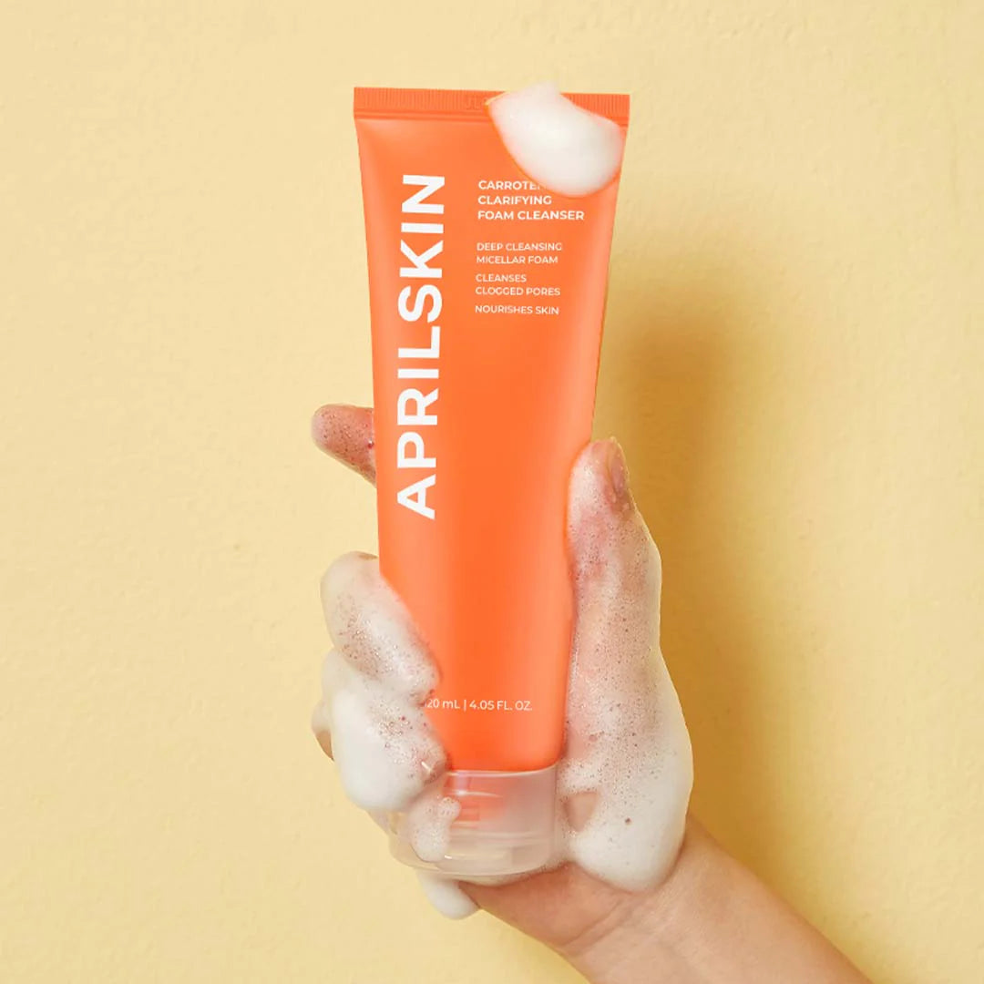AprilSkin Real Carrotene Acne Foam Cleanser