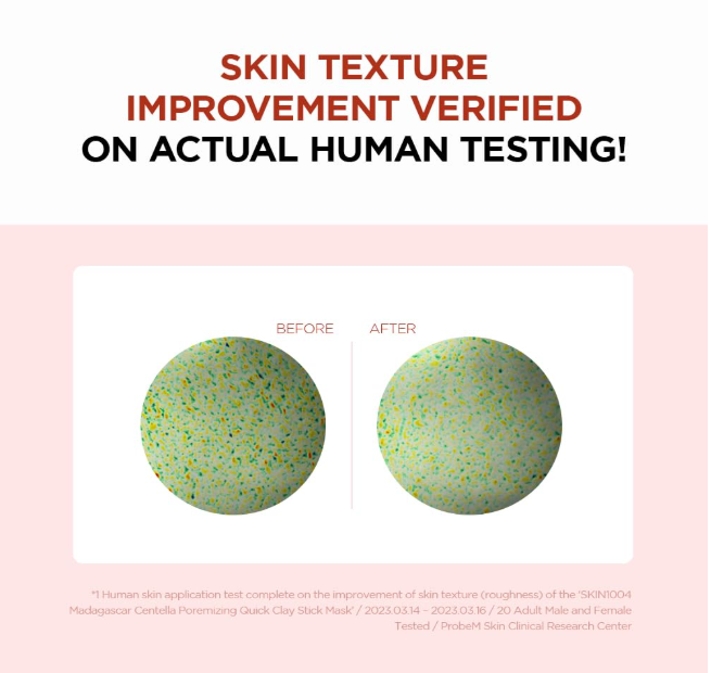 SKIN 1004 Poremizing Quick Sebum Soaking Clay Stick Mask