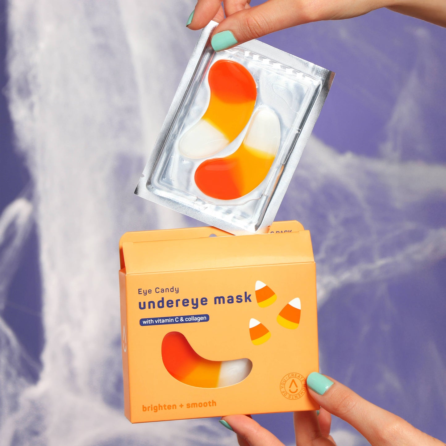 Halloween Eye Candy Hydrating Undereye masks - 6 Pairs